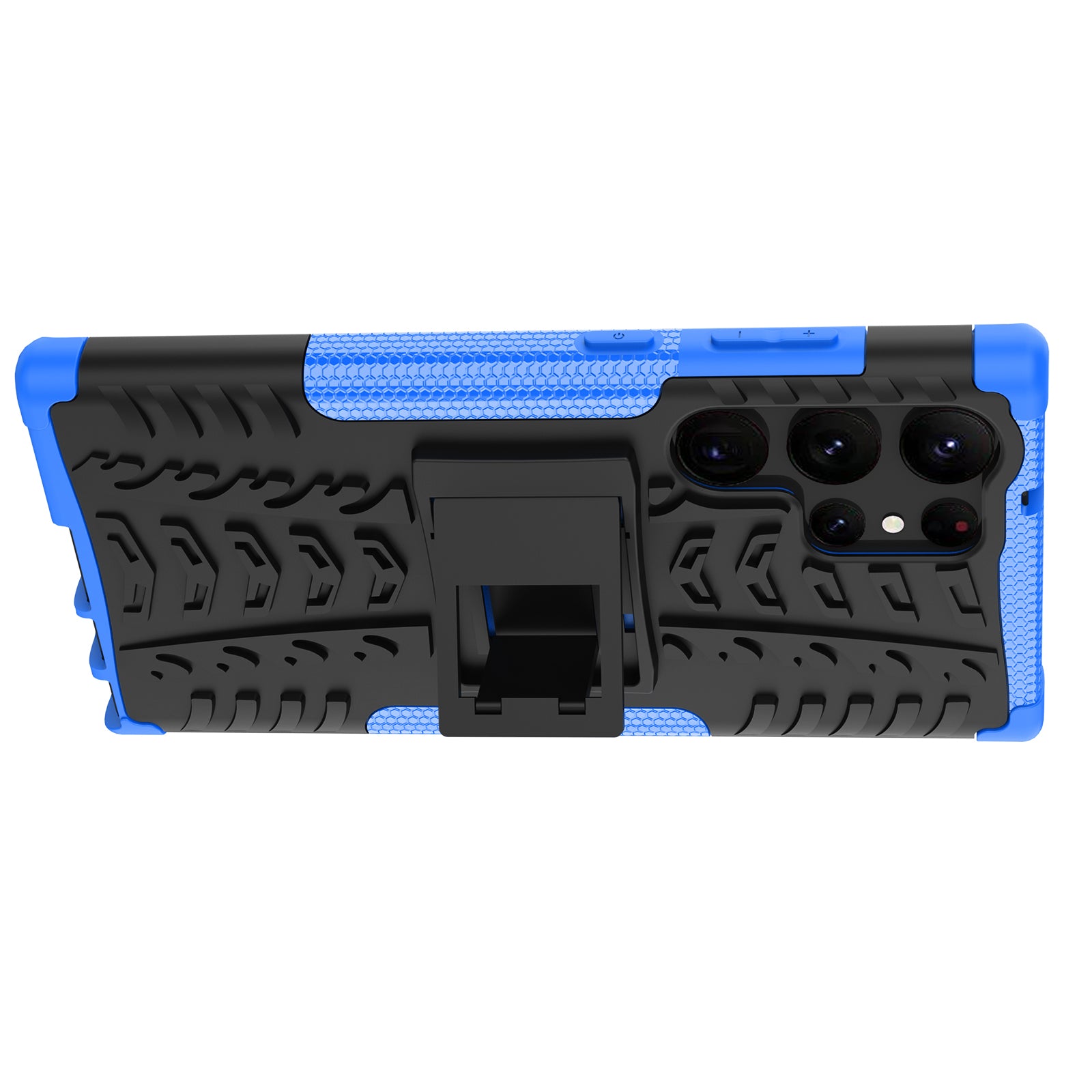 For Samsung Galaxy S23 Ultra Hard PC TPU Rugged Tire Pattern Kickstand Design Phone Case Back Cover For Samsung Galaxy S23 Ultra Hard PC TPU Rugged Tire Pattern Kickstand Design Phone Case Back Cover